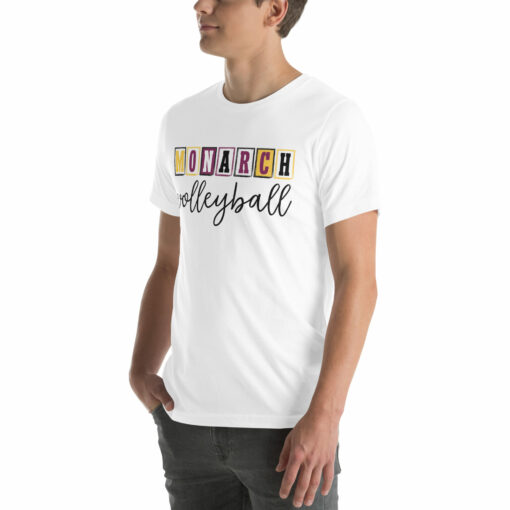 Monarch Volleyball T-Shirt, PLHS School Shirt, Papillion LaVista School Spirit Wear, School Tee - Image 12